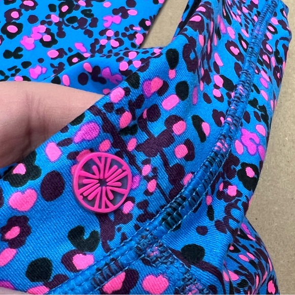 Lilly Pulitzer Luxletic Blue and Pink Patterned Wear - Picture 8 of 8